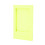Rectangular Yellow Plastic Photo Frame for Instax Mini 3in Photos on Desktop 15