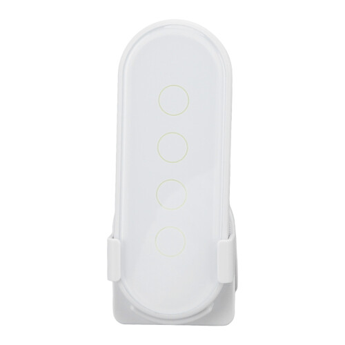 Voice Control Compatible Smart Wall Touch Light Switch, For Zigbee And Wifi Control, Neutral Wire Required, App Controlled Dimmer With Curved 1
