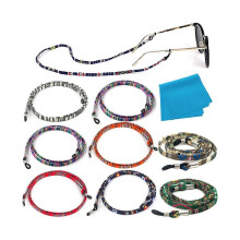 (As show, One size) QQDD Sport Sunglass Holder Strap, 8 Pack Neck Strap Eyeglass Cord Retainer