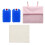 Couverture de bloc de glace pour petits animaux de- rose 1