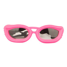 Lunettes de soleil coupe-vent pour chiens,-Rose transparent