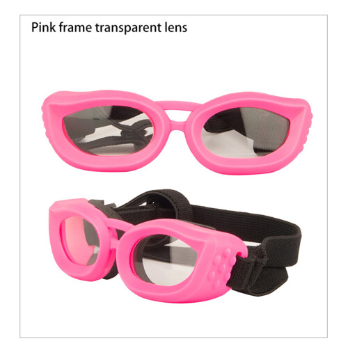 Lunettes de soleil coupe-vent pour chiens de-blanc traversant 2