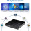 (As show, One size) External DVD Drive,USB 3.0 Type-C Burner Writer Reader Portable compatible with PC La 4