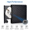 (As show, One size) External DVD Drive,USB 3.0 Type-C Burner Writer Reader Portable compatible with PC La 3