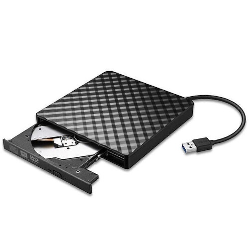 (As show, One size) External DVD Drive,USB 3.0 Type-C Burner Writer Reader Portable compatible with PC La 1