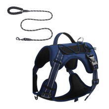 Dog Training Harness Reflective Vest Leash Training-M   3