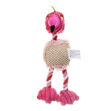 Jouet molaire de lancer de chien, récupération de-Rose rouge