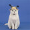 Pet Straw Hat for Small Cats Dogs Carnivals-pink braid hat 5