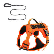 Dog Training Harness Reflective Vest Leash Training-L   1