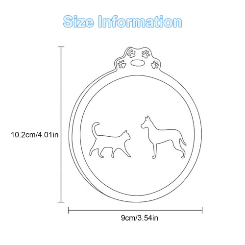 Hundefutter-Dosendeckel, Silikon-Katzenfutter-Abdeckung mit 1 2