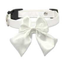 Adjustable Pet Collar Large Bowknot Adjustable Pet Collar-S 4