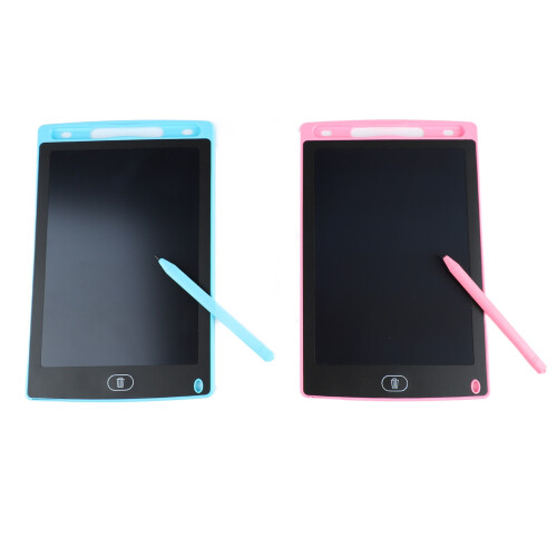 2PCS 8.5in LCD Drawing Tablets Erasable Electronic Writing Boards with 2 Pens 1