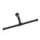 Wall Mount Iron Coat Rack 10lb Capacity, Waterproof, Black 11