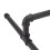 Wall Mount Iron Coat Rack 10lb Capacity, Waterproof, Black 8
