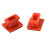 10x Car Interior Panel Fixing Clip108F216-RD For BMW E46 E65 E66 E83 323i 328i 323Ci Dash Trims-Clips Retainer Fitting 6