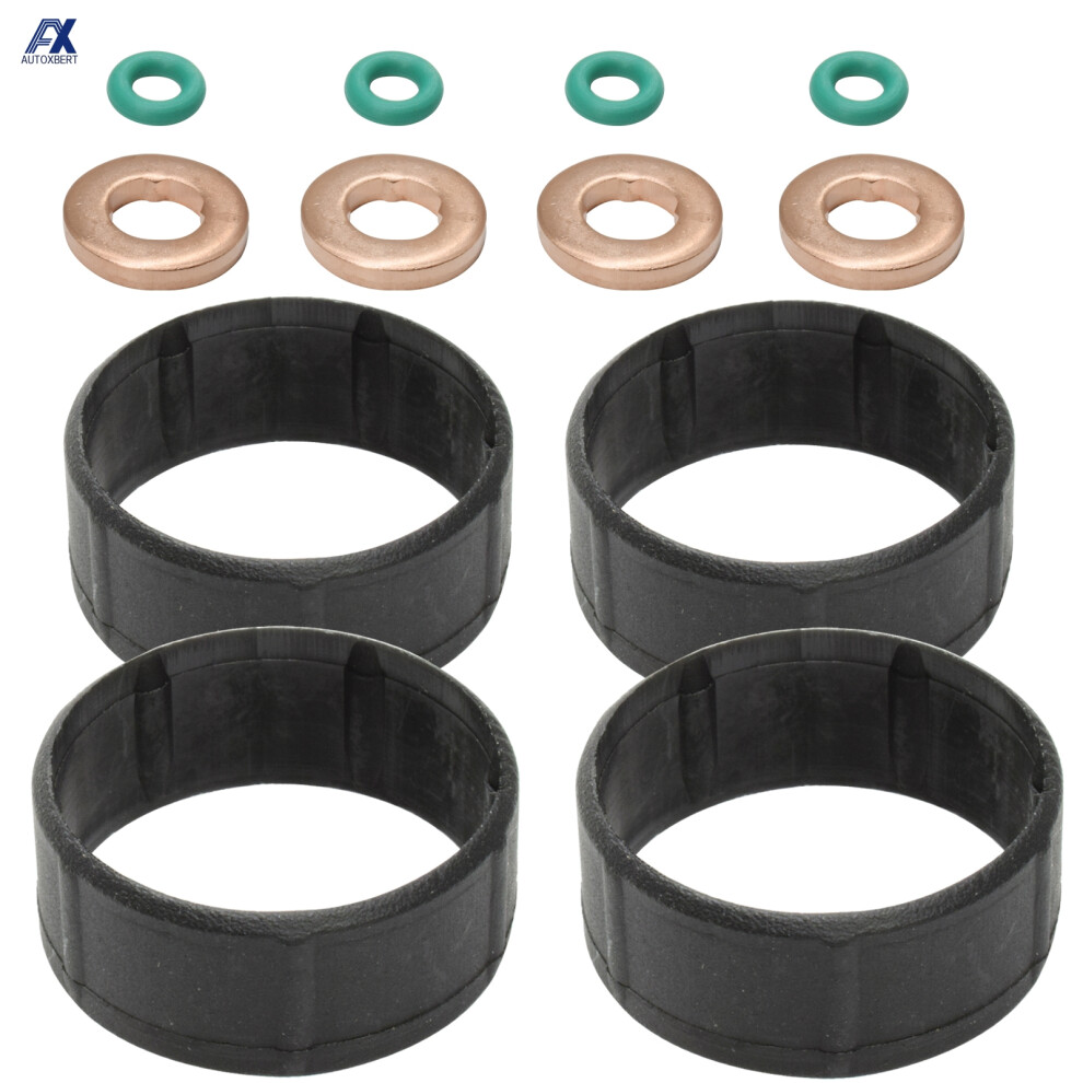 12X For Ford Fiesta Mk5 2002 2003 2004 2005 2006 2007 2008 1.4Tdci 1399Cc Engine Fuel Injector Seal Washer Oring 6935161453089
