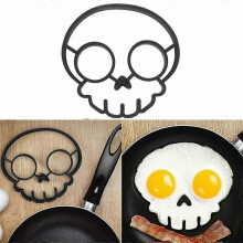 (As show, One size) QQDD Kochen Kche Werkzeug Silikon Spiegelei compatible withm Totenkopf Pfannkuchencompatible withm