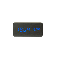 Digitaler LED-Wecker Blue
