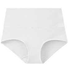 5-Pack High Waist Panties – Soft, Breathable Cotton with Seamless Comfort White XL