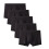 Pack de 5 calzoncillos negros de bambú.  L 1