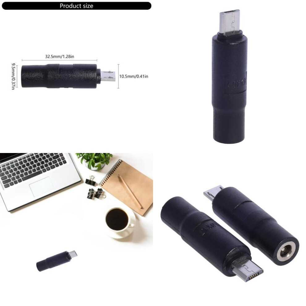 5V Power Supply Charging Connector Dc4.0x1.7mm Female To 5Pin Usb Male Adapter Portable Charging Adapter Converter 6935161553796