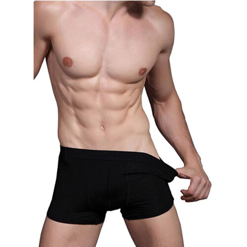 Pack de 5 calzoncillos negros de bambú.  L 1