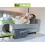 Filtoppbevaringspose til seng/sofa DarkGrey 6