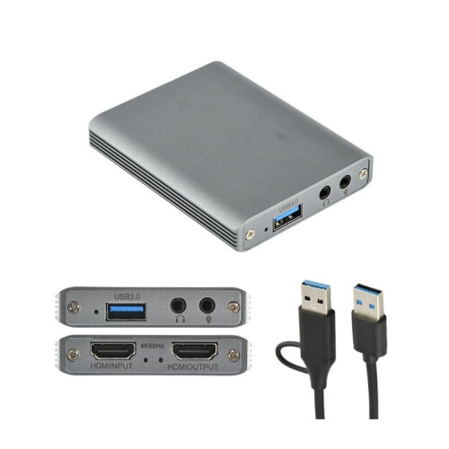4K 60FPS Video Recorder USB3.0 Type C 1