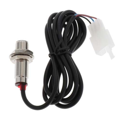 Digital Odometer Sensor W/ Magnet for Motorcycle Speedometer 12V Motorcycle Speedometer Cable Sensor Case Digital Odometer 85cm
