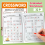 Math Workbook For Kids Ages 5-8 Math:Math Crossword Puzzles Addition And Subtraction Workbook 1