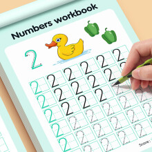 48 Pages Number Excercise Books Writing Learning Math For Kids Children's Kindergarten Exercises Calligraphy Practice Book Gifts
