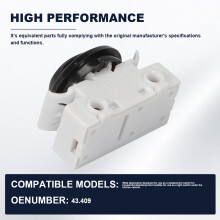 4 PCS Runde Wippeligschalter Stecker-Stecker-Befestigung FÜR Unterlichter in der Küche 43.409 Einbaulichtschalter