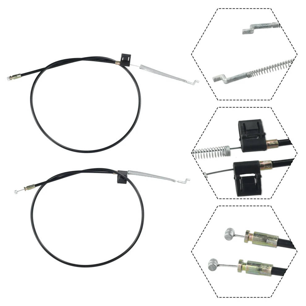 2 Pc Recliner Replacement Cable Hq Metal Recliner Sofa Handle Cable Couch Chair Release Lever Replacement 93Cm 6935161543414