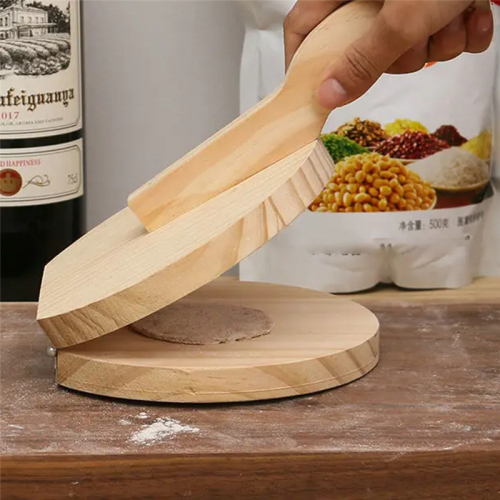Dumplings Maker Dough Pressing Tool Dumpling Skin Artifact Machine DIY Kitchen Manual Wood Press Mold Kitchen Gadgets 2