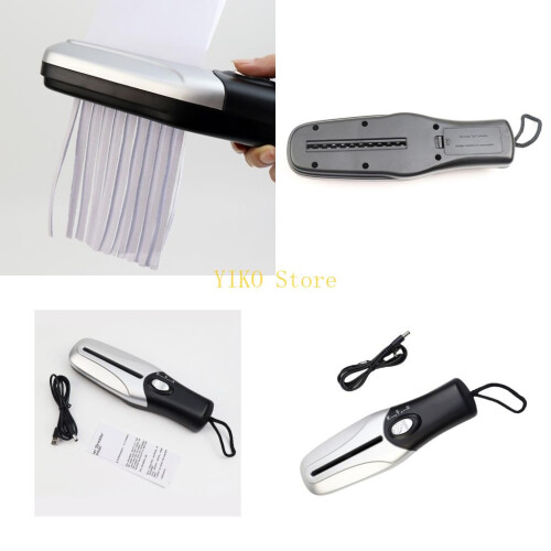 K32C Handheld USB Power Battery Operate Portable Paper Destroyer Cutter