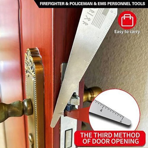 Practical Firefighter Tool Compact Pry Bar Leverage Reliable Manual Outdoor Reusable 2