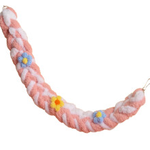 Pet Hanging Swing Toy Hamsters Chew Toy Twist Climbing Rope-B