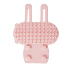 Funny Cats Self Groomer Brush Wall Corner Grooming-Pink