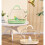 Portable Carriers Parrots Carry Case Cage for-White 7
