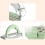 Portable Carriers Parrots Carry Case Cage for-White 5