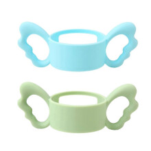 (As show, style 5) Silicone Bottle Handles for Dia 6-7cm Wide-Neck Bottle for Baby Gripping