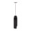Automatic Handheld Milk Frother – Black & White, 23.6cm, AA Powered 4