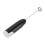 Automatic Handheld Milk Frother – Black & White, 23.6cm, AA Powered 1