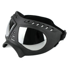 (As show, One size) Dog Goggles Medium-Large Dog UV Sunglasses Windproof Snowproof Soft Frame Glasses for Long Snout Dogs Eyes Protection