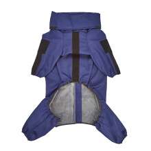 Pet Dog Raincoats Suitable for Large, Medium and-Blue XXXL