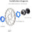 Center Lock Adapter for 44mm Hubs  With Lock Rings, Centerlock Caps, Conversion Spacers 5