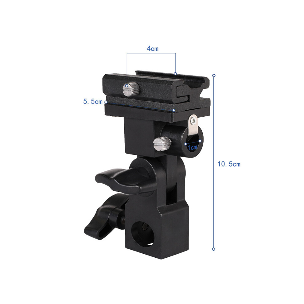Metal Camera Fill Tripod Ball Head Aluminum Flash Holder B Type Light 4951372899234