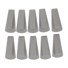 Türstopper ohne Spuren, geeignet für alle Bodenbeläge, rutschfester Türkeil mit verstärkter Sockelleiste und stapelbarem Hohlprofil