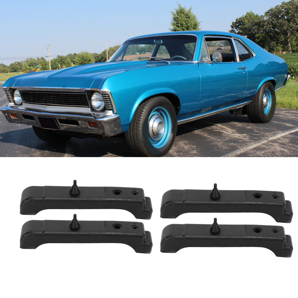 4Pcs 4 Core Radiator Support Pads Rubber Mounting Cushion 4012 326 682S 4981372453358