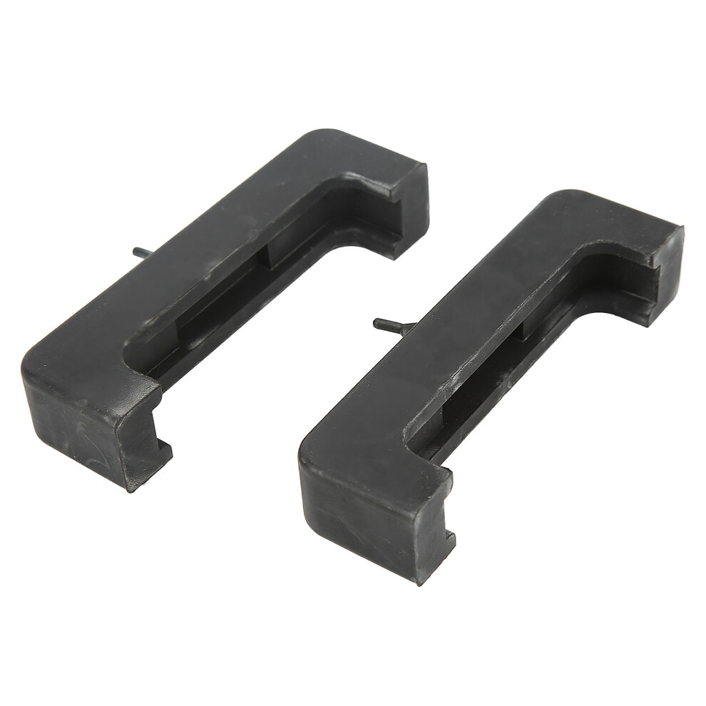 2 Pcs Rubber Radiator Insulator Pads For Express 2500-2019 Black 9331372453332